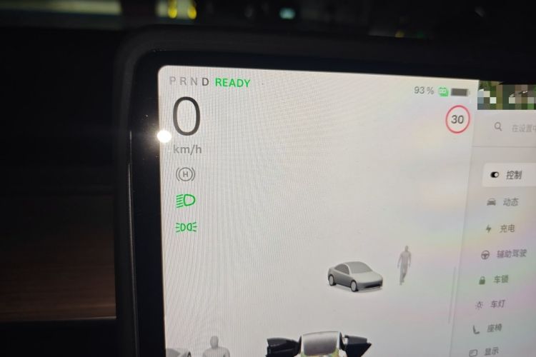 Used Tesla Model 3 2022 Rear-Wheel-Drive Version Instrument Cluster