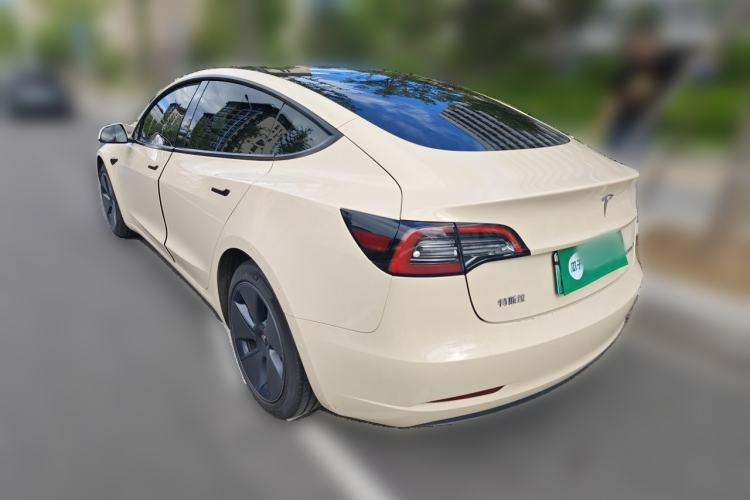 Used Tesla Model 3 2022 Rear-Wheel-Drive Version Rear Left 45 Deg