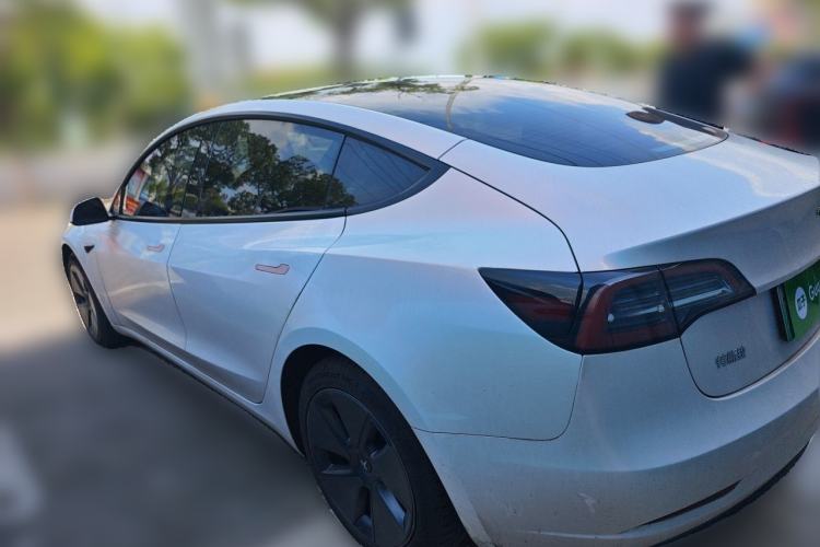 Used Tesla Model 3 2022 Rear-Wheel-Drive Version Rear Left 45 Deg