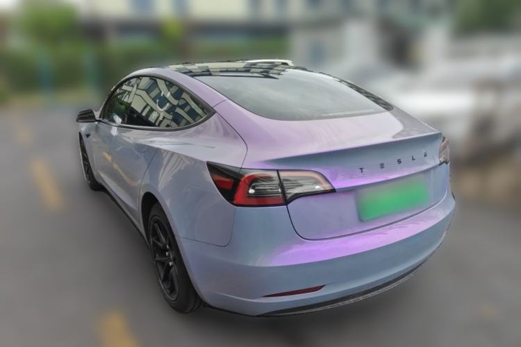 Used Tesla Model 3 2022 Rear-Wheel-Drive Version Rear Left 45 Deg