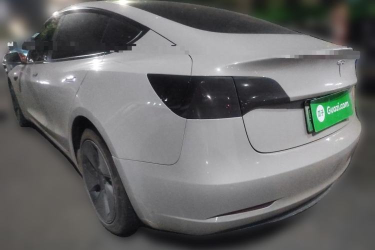 Used Tesla Model 3 2022 Rear-Wheel-Drive Version Rear Left 45 Deg