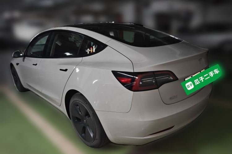 Used Tesla Model 3 2022 Rear-Wheel-Drive Version Rear Left 45 Deg