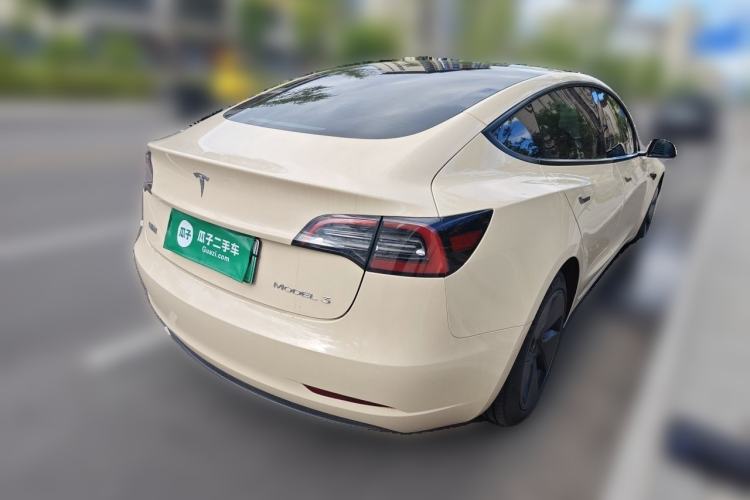 Used Tesla Model 3 2022 Rear-Wheel-Drive Version Rear Right 45 Deg