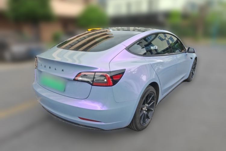Used Tesla Model 3 2022 Rear-Wheel-Drive Version Rear Right 45 Deg