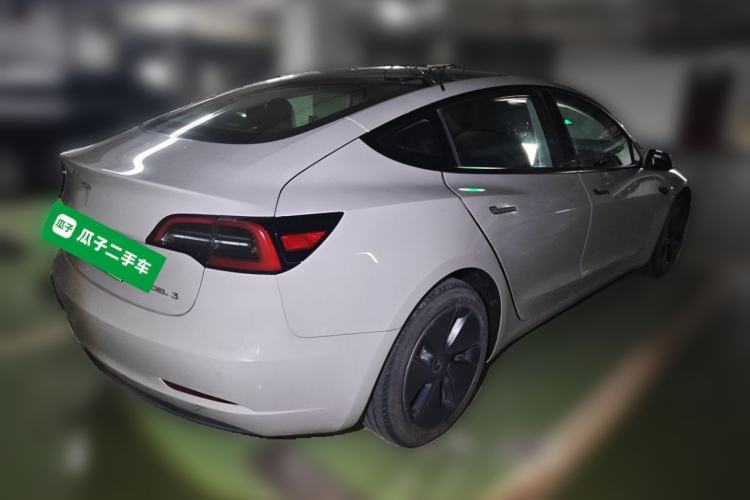Used Tesla Model 3 2022 Rear-Wheel-Drive Version Rear Right 45 Deg