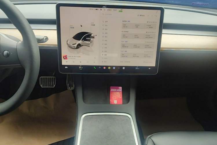 Used Tesla Model 3 2022 Rear-Wheel-Drive Version Audio And AC Panel