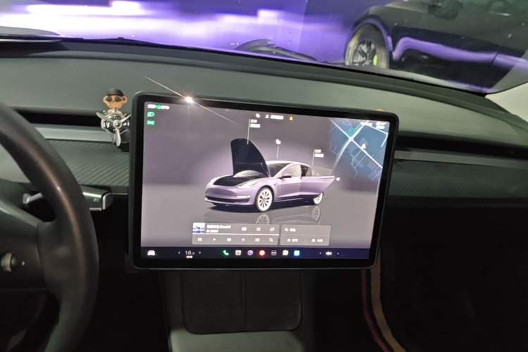 Used Tesla Model 3 2022 Rear-Wheel-Drive Version Audio And AC Panel