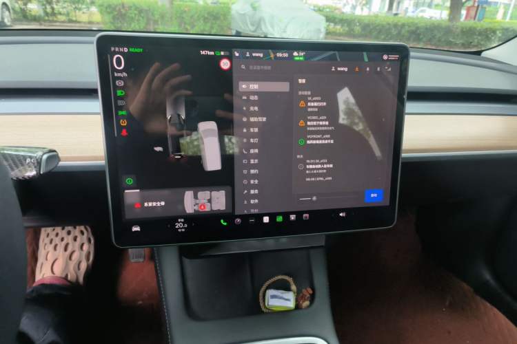 Used Tesla Model 3 2022 Rear-Wheel-Drive Version Audio And AC Panel
