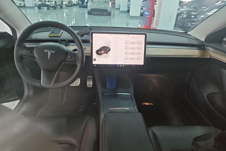 Used Tesla Model 3 2022 Performance High-Performance All-Wheel-Drive Version Center Console