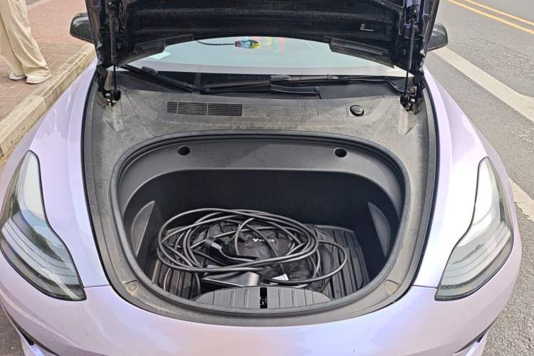 Used Tesla Model 3 2022 Rear-Wheel-Drive Version Engine Bay