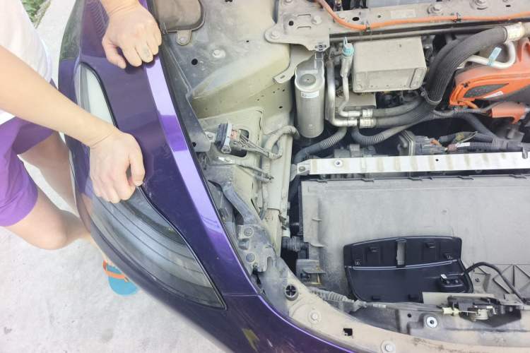 Used Tesla Model 3 2022 Rear-Wheel-Drive Version Engine Bay Right