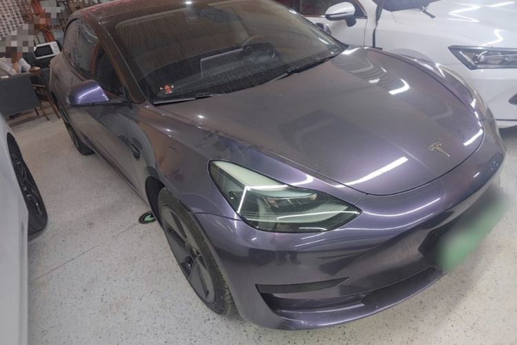 Used Tesla Model 3 2022 Rear-Wheel-Drive Version Front Right 45 Deg