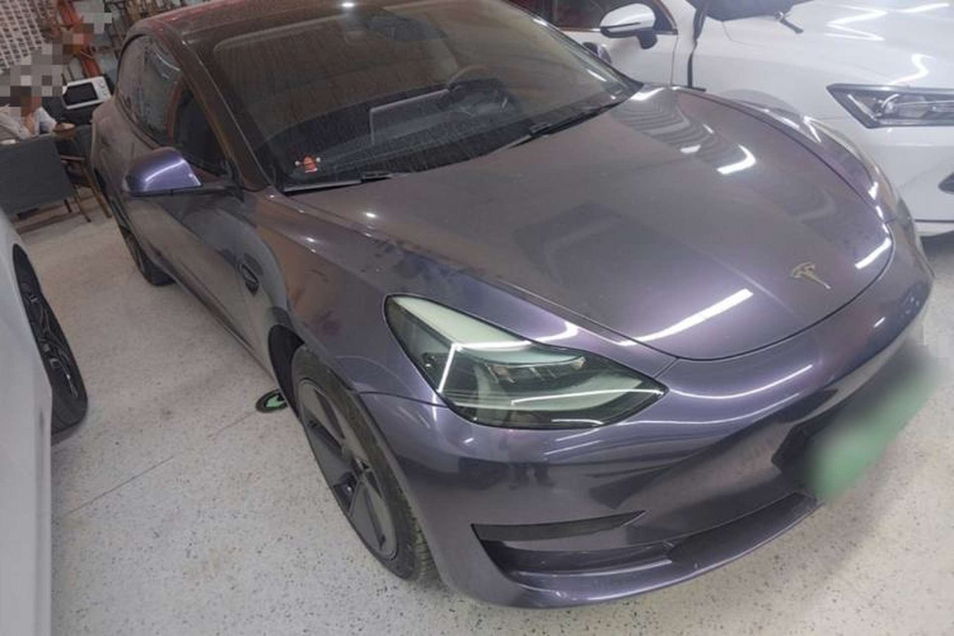 Used Tesla Model 3 2022 Rear-Wheel-Drive Version Front Right 45 Deg