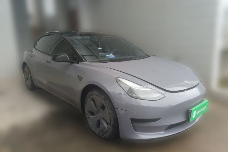 Used Tesla Model 3 2022 Rear-Wheel-Drive Version Front Right 45 Deg