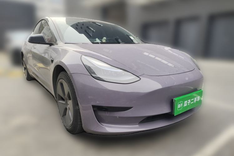 Used Tesla Model 3 2022 Rear-Wheel-Drive Version Front Right 45 Deg