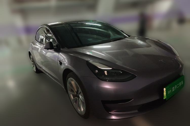Used Tesla Model 3 2022 Rear-Wheel-Drive Version Front Right 45 Deg