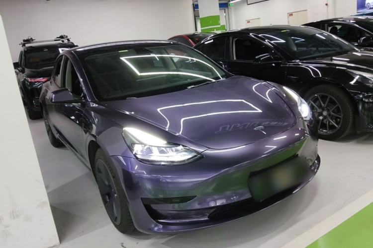 Used Tesla Model 3 2022 Rear-Wheel-Drive Version Front Right 45 Deg