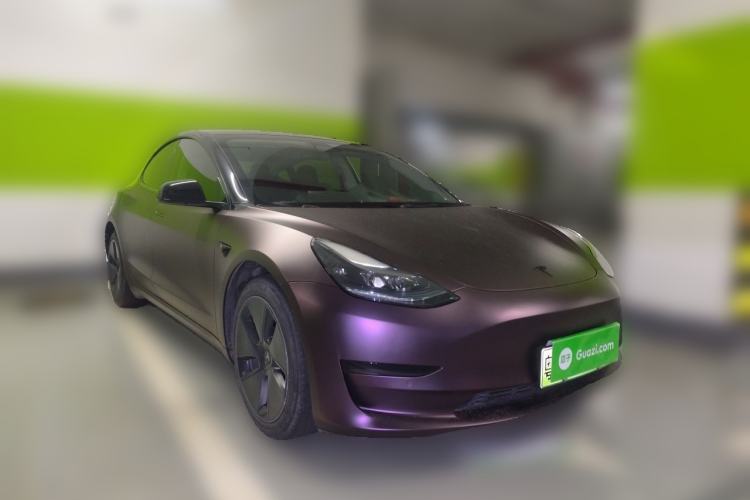 Used Tesla Model 3 2022 Rear-Wheel-Drive Version Front Right 45 Deg