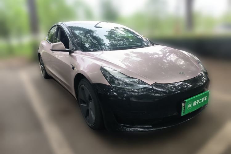 Used Tesla Model 3 2022 Rear-Wheel-Drive Version Front Right 45 Deg