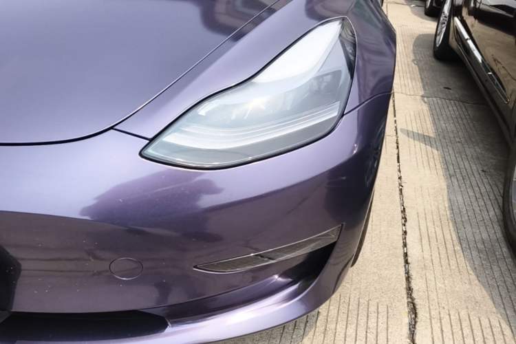 Used Tesla Model 3 2022 Performance High-Performance All-Wheel-Drive Version Left Front Headlight