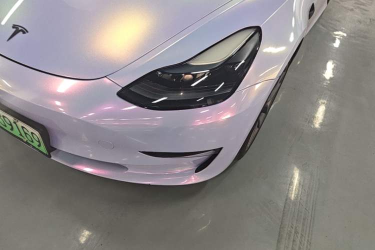 Used Tesla Model 3 2022 Performance High-Performance All-Wheel-Drive Version Left Front Headlight