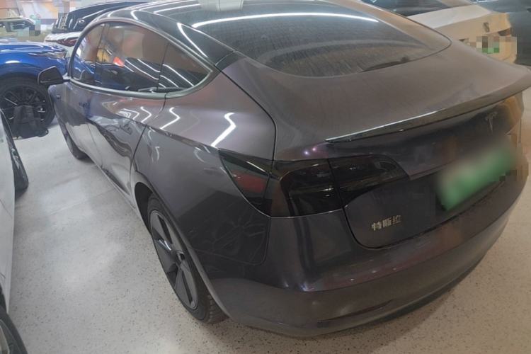 Used Tesla Model 3 2022 Rear-Wheel-Drive Version Rear Left 45 Deg
