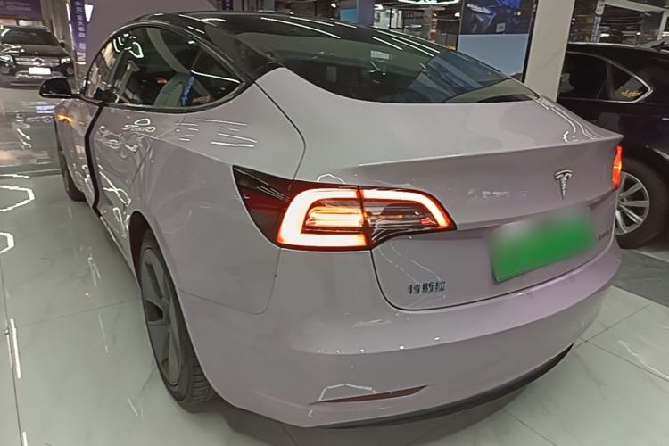 Used Tesla Model 3 2022 Rear-Wheel-Drive Version Rear Left 45 Deg