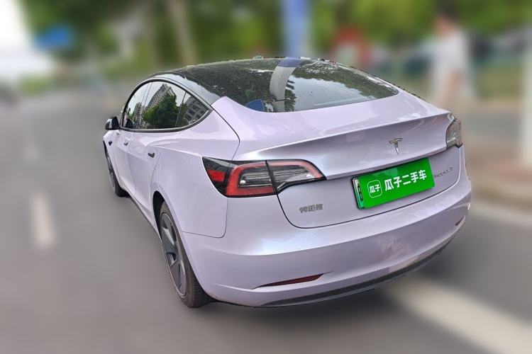 Used Tesla Model 3 2022 Rear-Wheel-Drive Version Rear Left 45 Deg