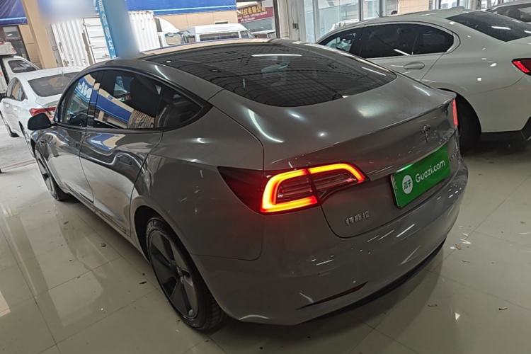 Used Tesla Model 3 2022 Rear-Wheel-Drive Version Rear Left 45 Deg