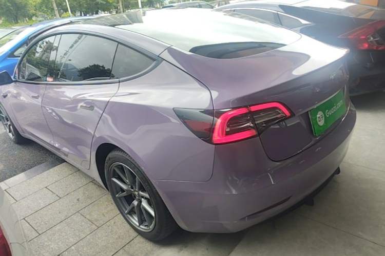 Used Tesla Model 3 2022 Rear-Wheel-Drive Version Rear Left 45 Deg
