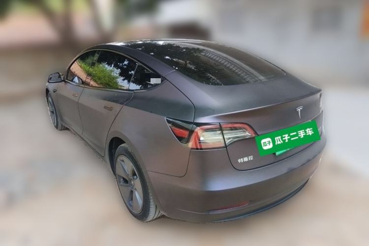 Used Tesla Model 3 2022 Rear-Wheel-Drive Version Rear Left 45 Deg