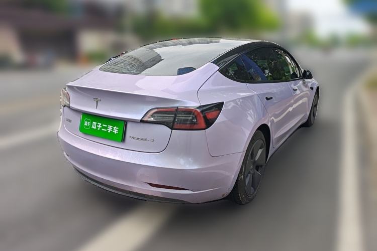 Used Tesla Model 3 2022 Rear-Wheel-Drive Version Rear Right 45 Deg