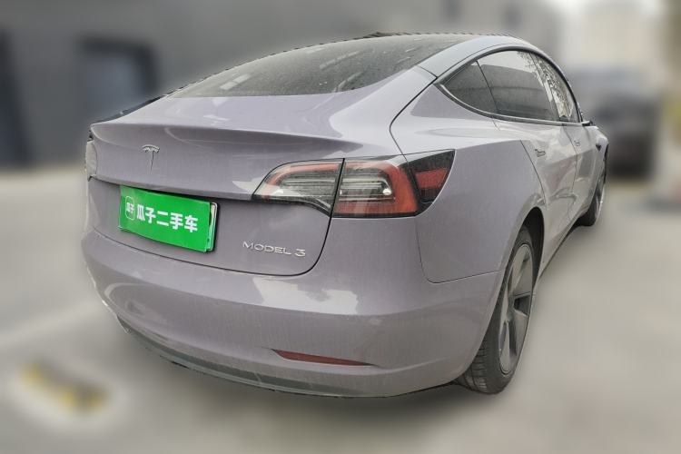 Used Tesla Model 3 2022 Rear-Wheel-Drive Version Rear Right 45 Deg