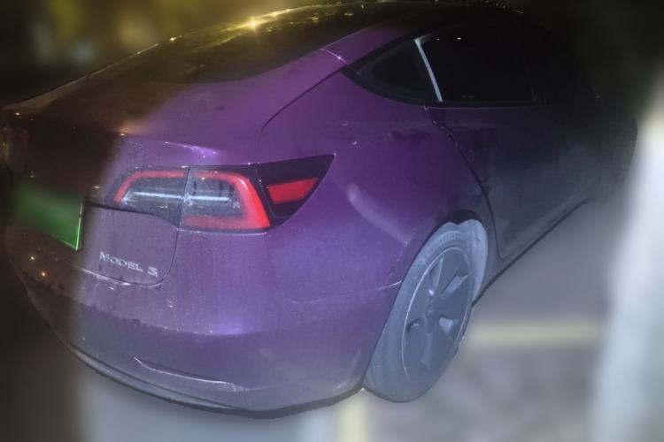 Used Tesla Model 3 2022 Rear-Wheel-Drive Version Rear Right 45 Deg