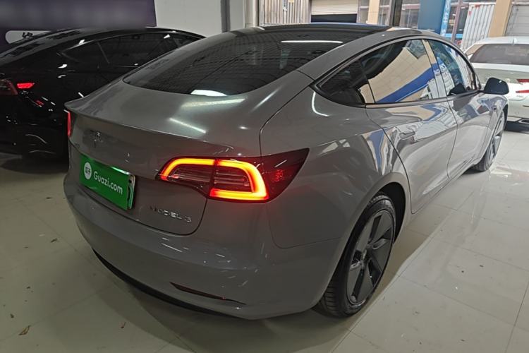 Used Tesla Model 3 2022 Rear-Wheel-Drive Version Rear Right 45 Deg