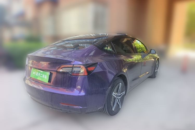 Used Tesla Model 3 2022 Rear-Wheel-Drive Version Rear Right 45 Deg