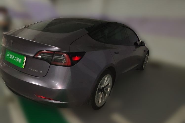 Used Tesla Model 3 2022 Rear-Wheel-Drive Version Rear Right 45 Deg