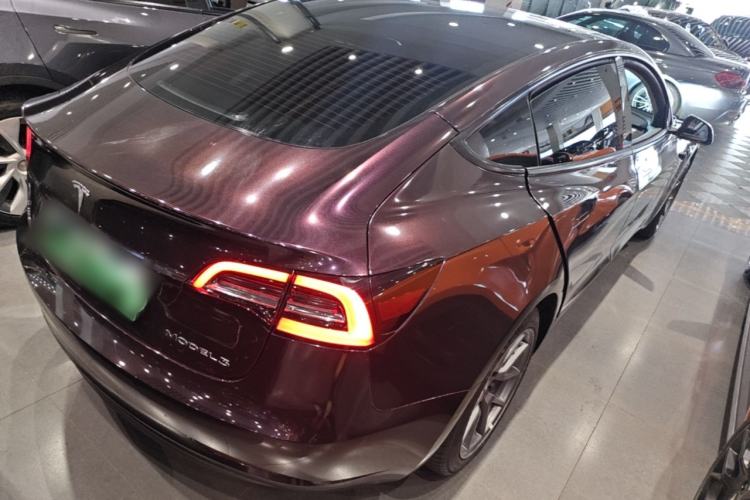 Used Tesla Model 3 2022 Rear-Wheel-Drive Version Rear Right 45 Deg