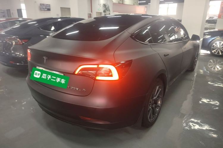Used Tesla Model 3 2022 Rear-Wheel-Drive Version Rear Right 45 Deg