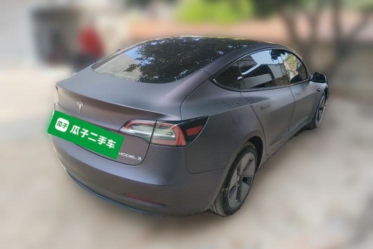 Used Tesla Model 3 2022 Rear-Wheel-Drive Version Rear Right 45 Deg