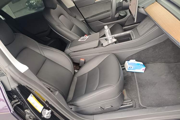 Used Tesla Model 3 2022 Performance High-Performance All-Wheel-Drive Version Right Front Seat