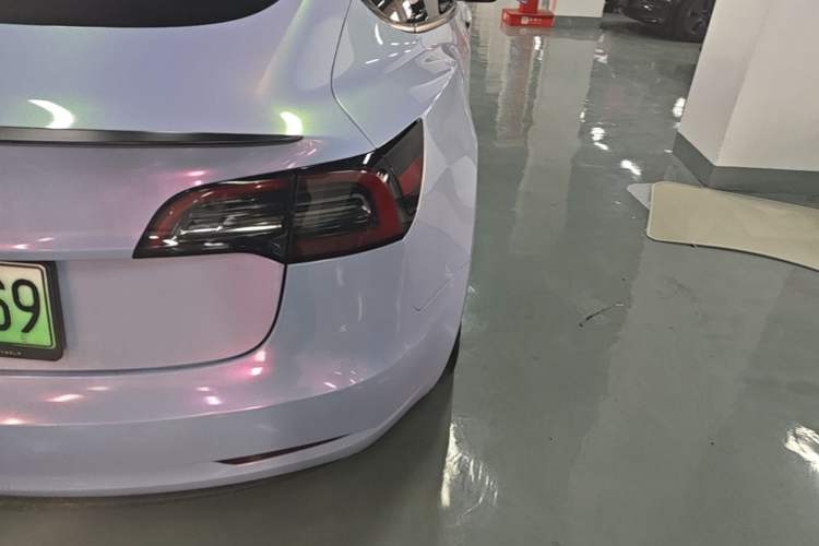 Used Tesla Model 3 2022 Performance High-Performance All-Wheel-Drive Version Right Rear Taillight