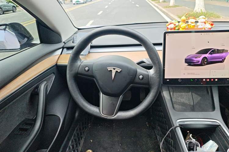 Used Tesla Model 3 2022 Rear-Wheel-Drive Version Steering Wheel