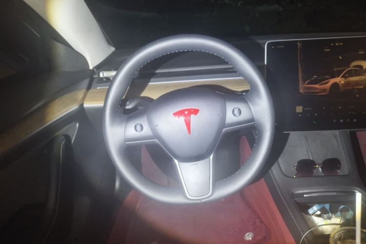 Used Tesla Model 3 2022 Rear-Wheel-Drive Version Steering Wheel
