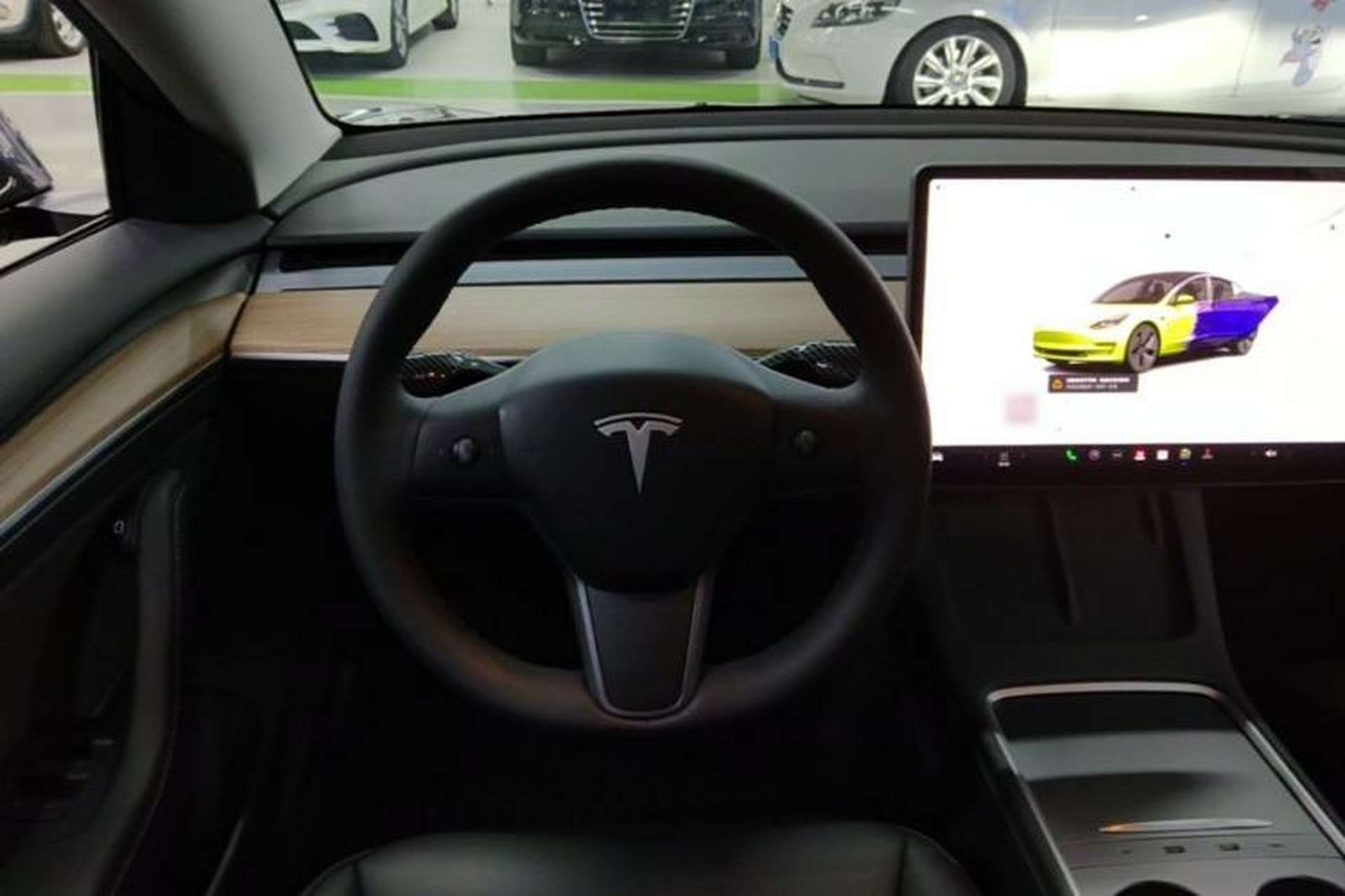Used Tesla Model 3 2022 Rear-Wheel-Drive Version Steering Wheel