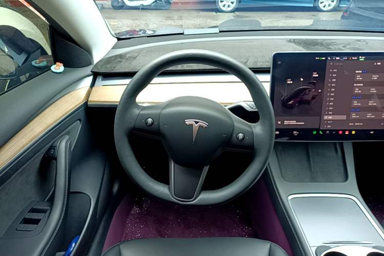 Used Tesla Model 3 2022 Rear-Wheel-Drive Version Steering Wheel