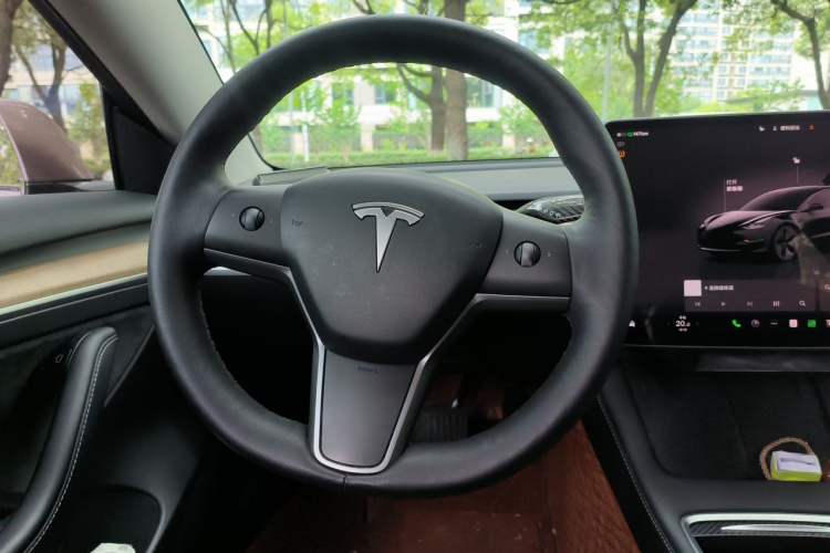 Used Tesla Model 3 2022 Rear-Wheel-Drive Version Steering Wheel