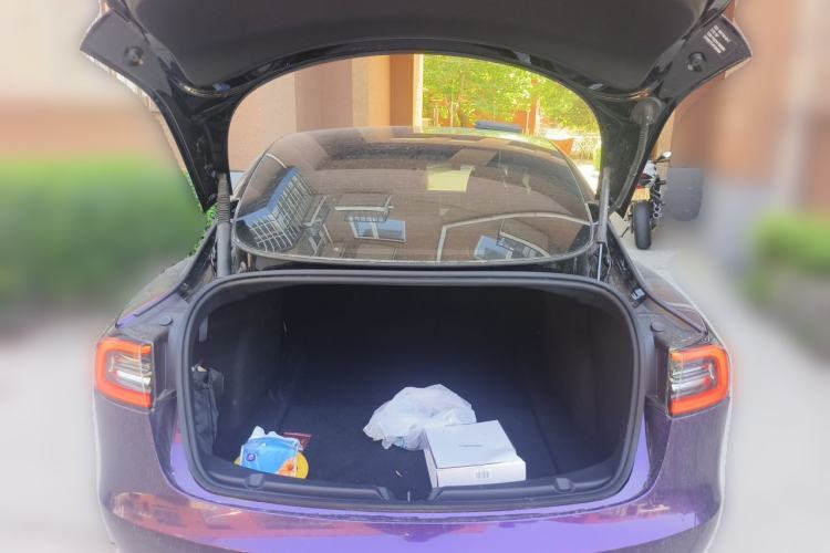 Used Tesla Model 3 2022 Rear-Wheel-Drive Version Trunk