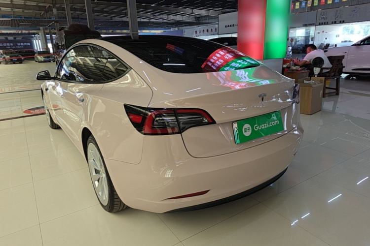 Used Tesla Model 3 2022 Rear-Wheel-Drive Version Rear Left 45 Deg