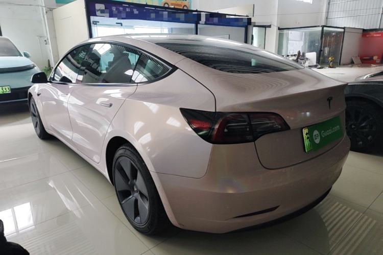 Used Tesla Model 3 2022 Rear-Wheel-Drive Version Rear Left 45 Deg